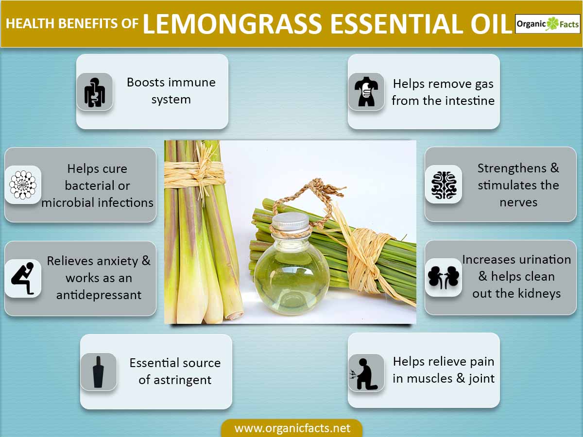 17 Amazing Benefits of Lemongrass Essential Oil | Organic ...