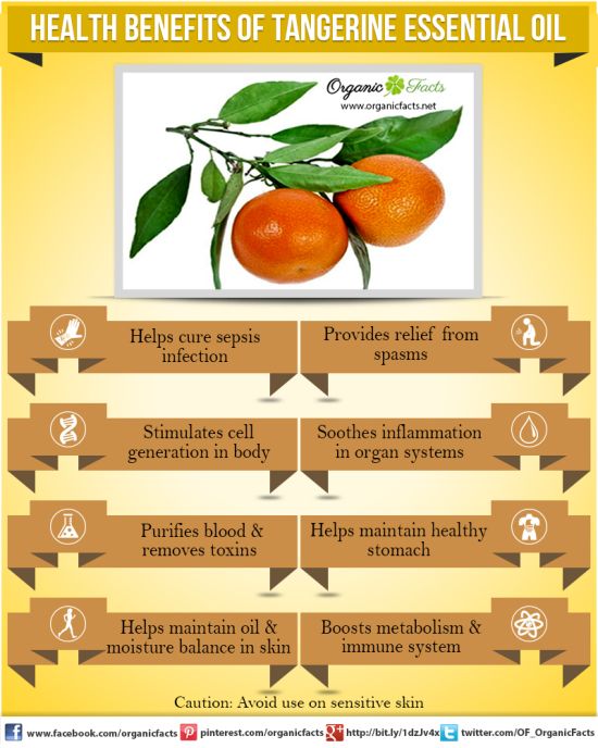 7 Incredible Benefits of Tangerine Essential Oil Organic Facts
