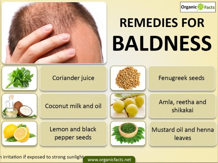 12 Best Home Remedies for Baldness Organic Facts