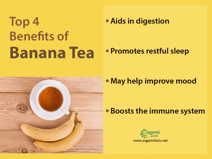 Banana Tea For Sleep Recipes Other Benefits Organic Facts