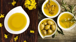 Canola oil vs olive oil