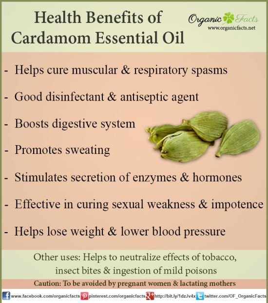 Health Benefits of Cardamom Essential Oil Organic Facts