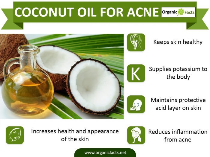 How Does Coconut Oil Help in Acne Treatment | Organic Facts