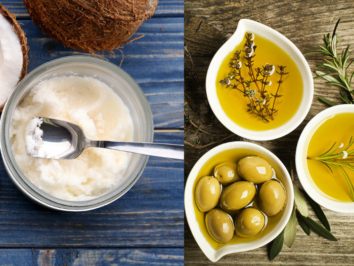 Coconut oil vs Olive oil