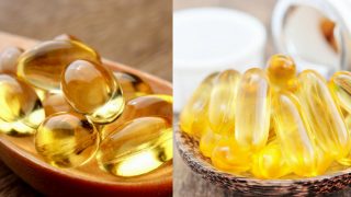 An image of cod liver oil capsules vs fish oil capsules
