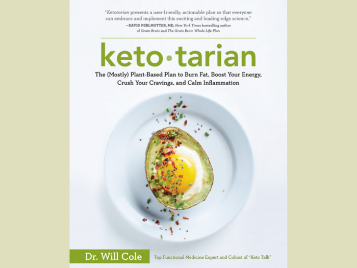 Cover for the book 'Keto-tarian' by Dr. Will Cole