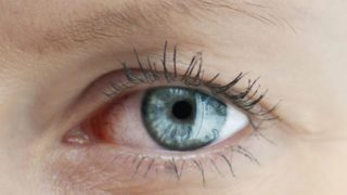 Closeup of an eye.
