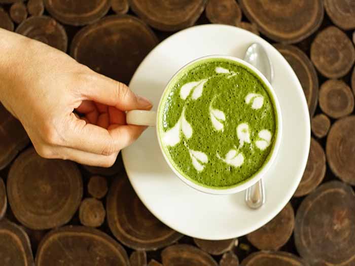 What Is A Green Tea Latte Organic Facts
