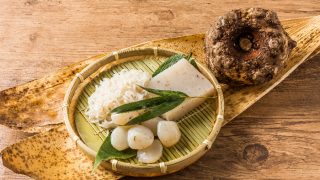 A variety of konjac foods made of konjac flour