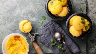 3-Ingredient Mango Sorbet Recipe