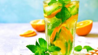 Orange lemonade provides the extra dose of Vitamin C and antioxidants