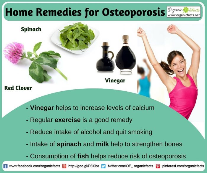 14 Surprising Home Remedies for Osteoporosis Organic Facts