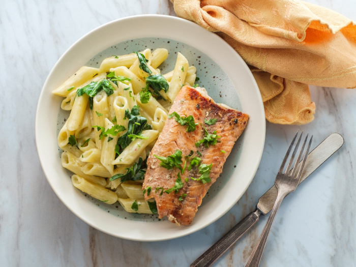 Creamy Spinach Pasta Recipe Creamy Spinach Pasta Recipe