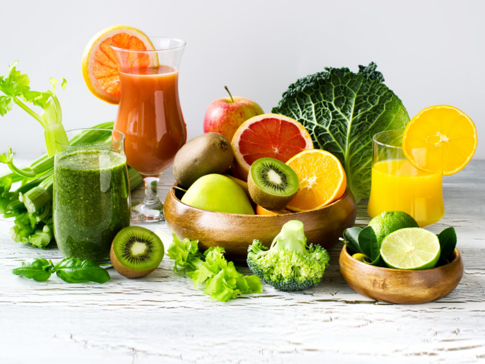 Vegetable Juice Benefits Chart